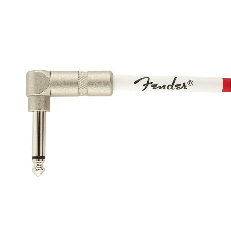 Fender - 30' Str/Ang Coil Instrument Cable Original Series - Fiesta Red #0990823005