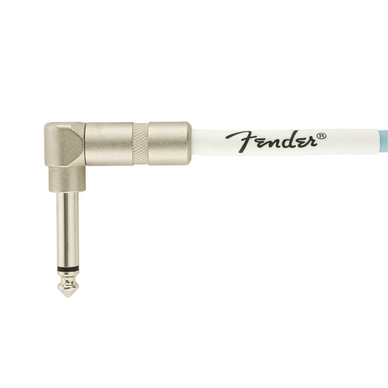 Fender - 30' Str/Ang Coil Instrument Cable Original Series - Daphne Blue #0990823006