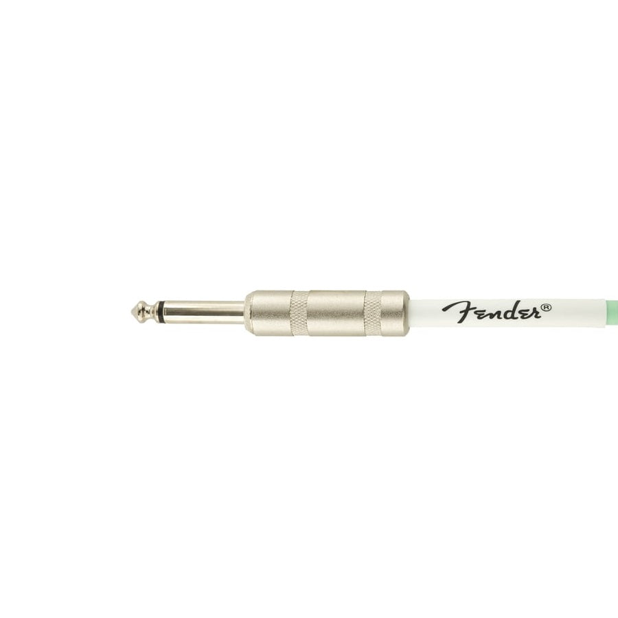 Fender - 30' Str/Ang Coil Instrument Cable Original Series - Surf Green #0990823007