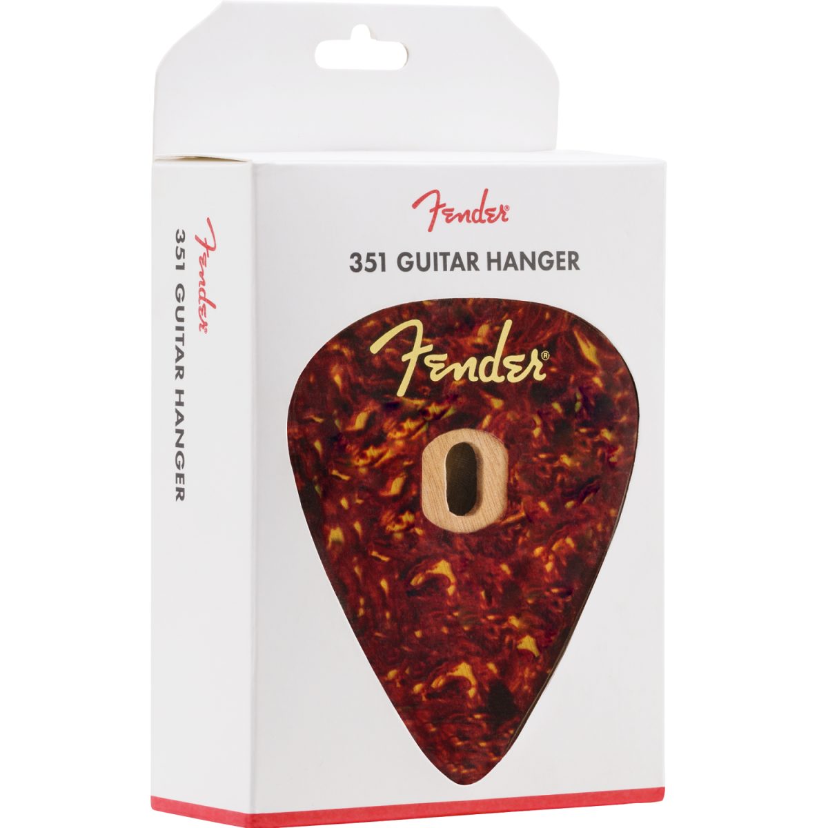 Fender 351 Wall Hanger Tortoiseshell Mahogany - 0991803022 box