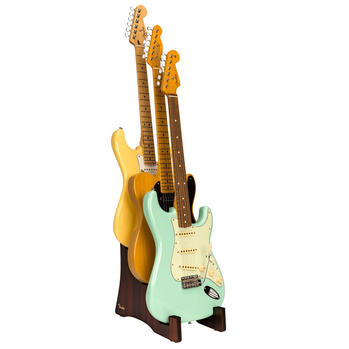 Fender - Deluxe Wooden 3-Tier Guitar Stand #0991829001