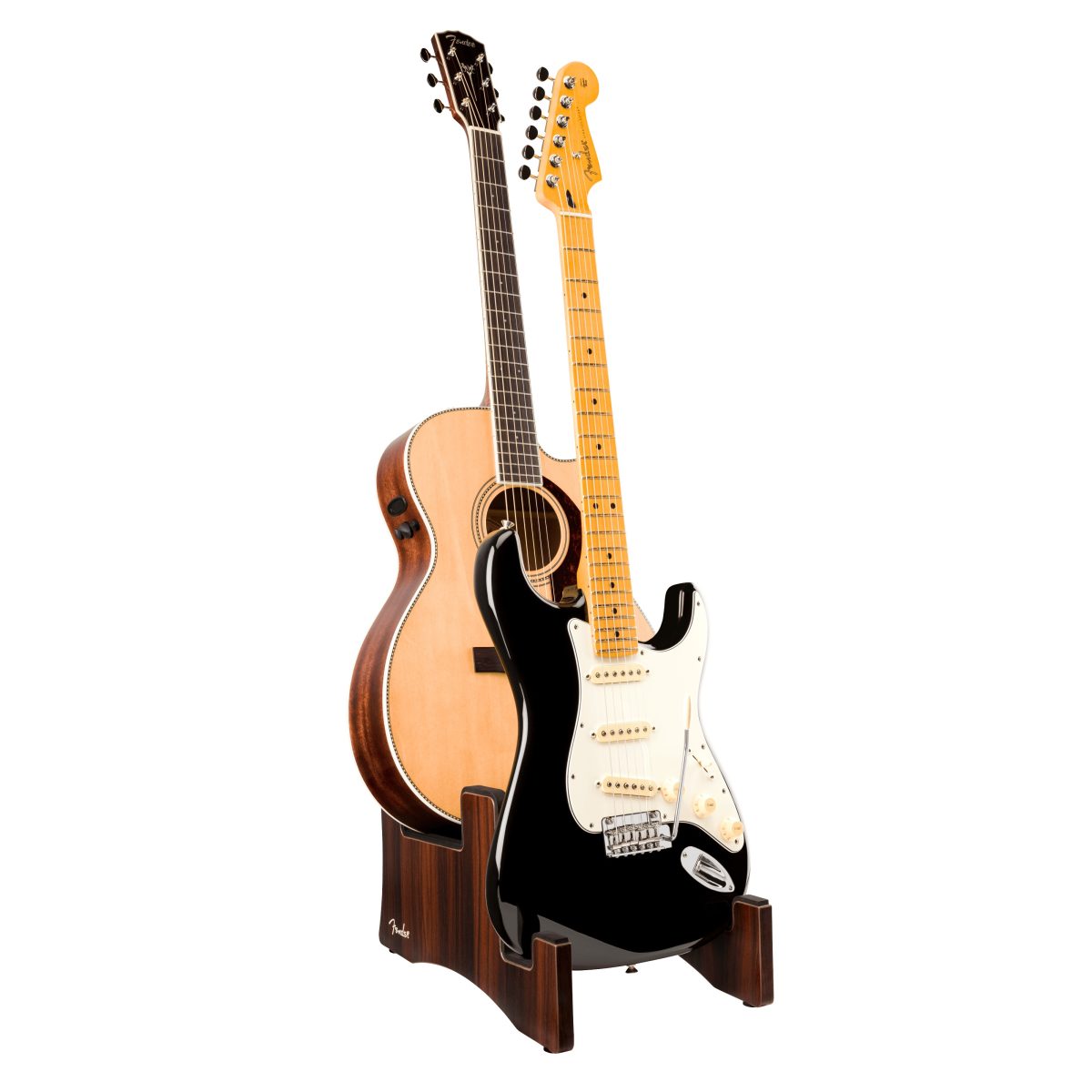 Fender - Deluxe Wooden 2-Tier Multi Stand #0991829003 — 3