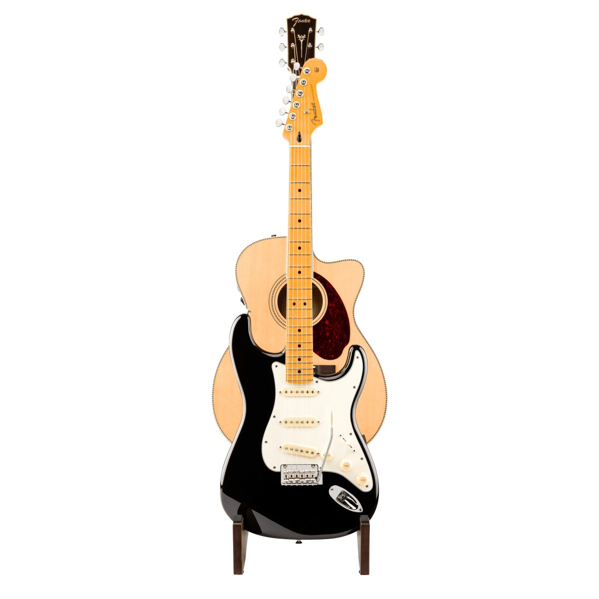 Fender - Deluxe Wooden 2-Tier Multi Stand #0991829003 — 4