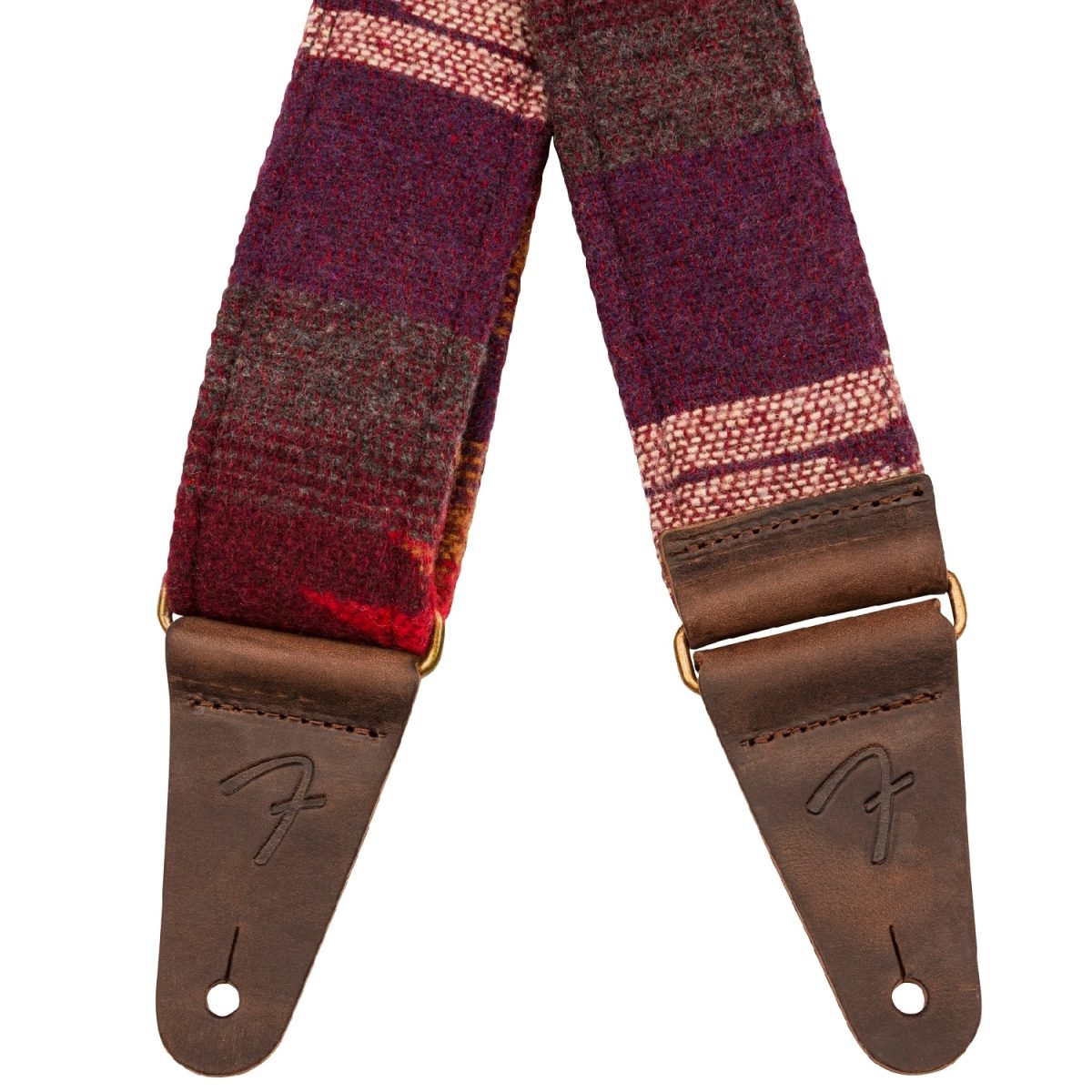 Fender - 2'' Zion Strap - Aztec - Purple Tips