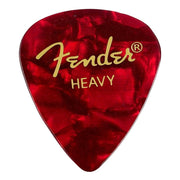 Fender – 12 Pack Heavy Premium Celluloid Red Moto Picks #1980351909