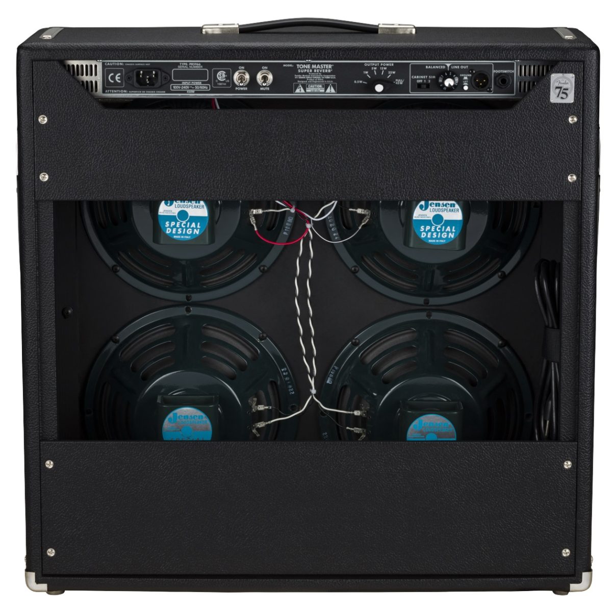 Fender - Tone Master® Super Reverb®, 120V - 2274300000 back