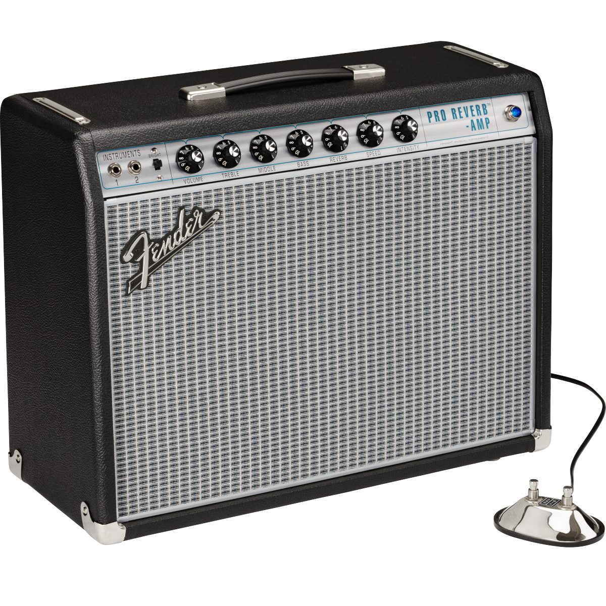 Fender 68 Custom Pro Reverb 120V - 2278000000 with footswitch