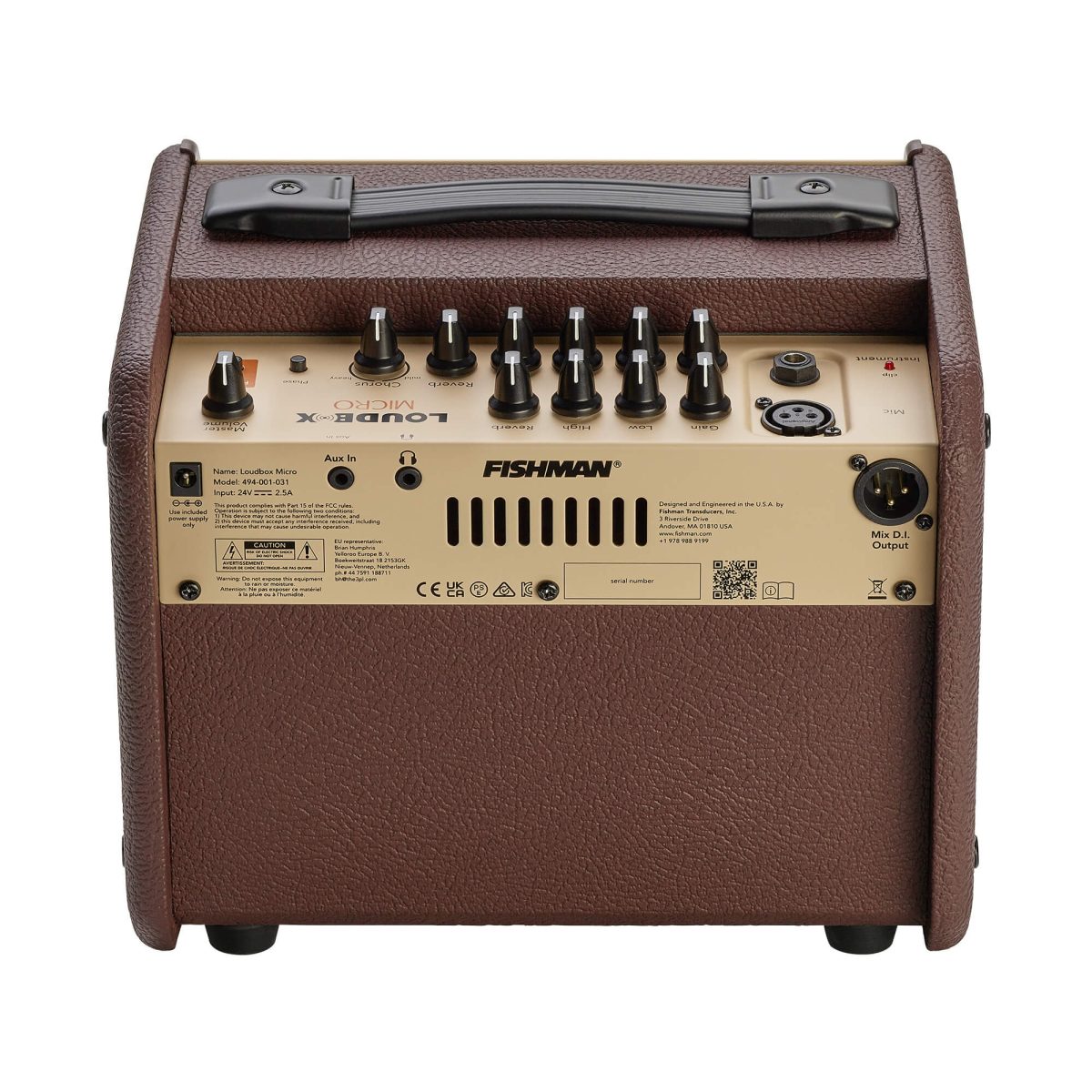 Fishman - Loudbox Micro Acoustic Instrument Amplifier #PRO-LBT-400