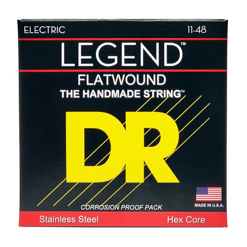 DR - Legend Electric Guitar Strings, Medium - Light (11-48) #FL-11