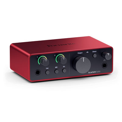 Focusrite – Scarlett Solo 4th Gen Audio Interface