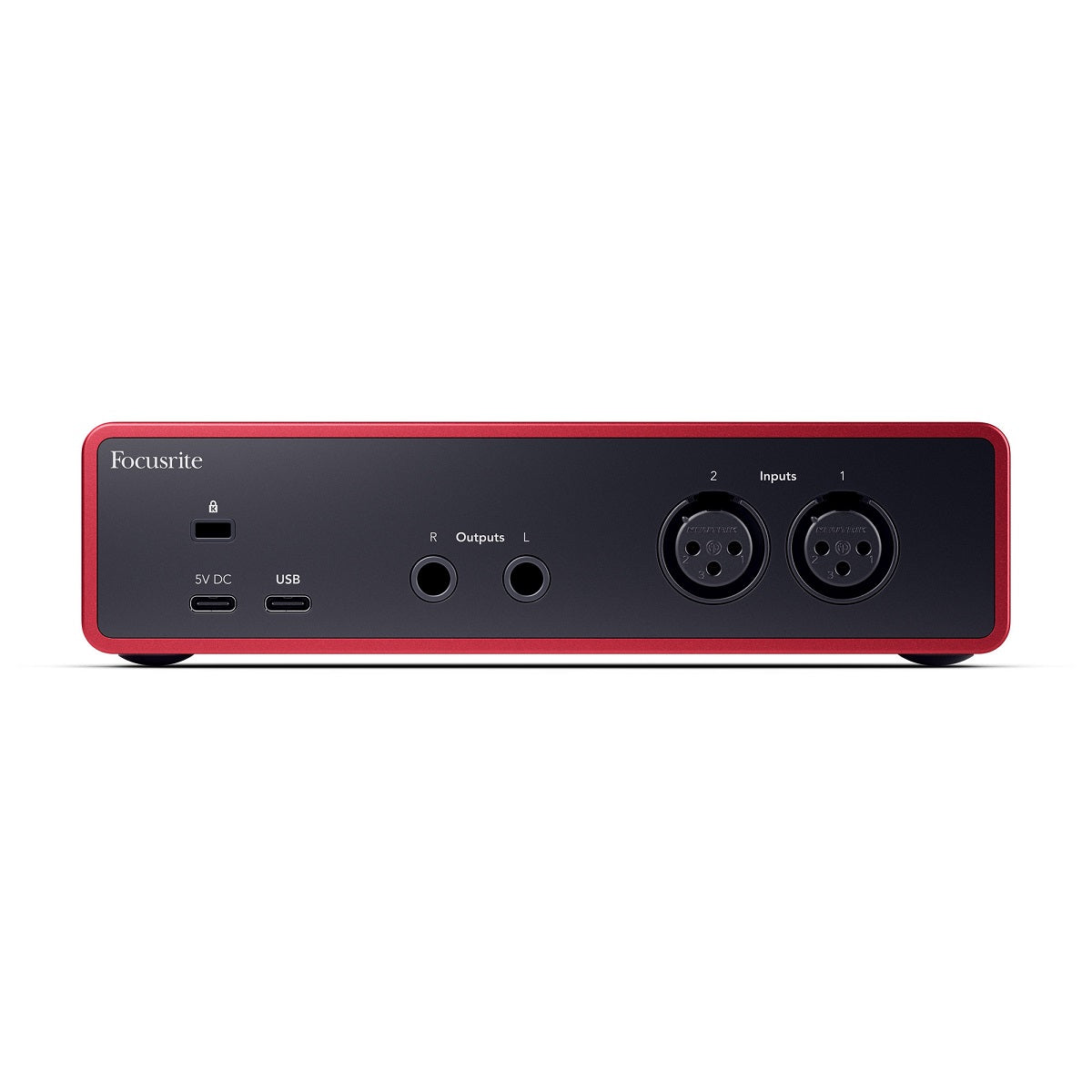 Focusrite – Scarlett 2i2 Studio Pack 4th Gen Audio Recording Bundle Interface Back