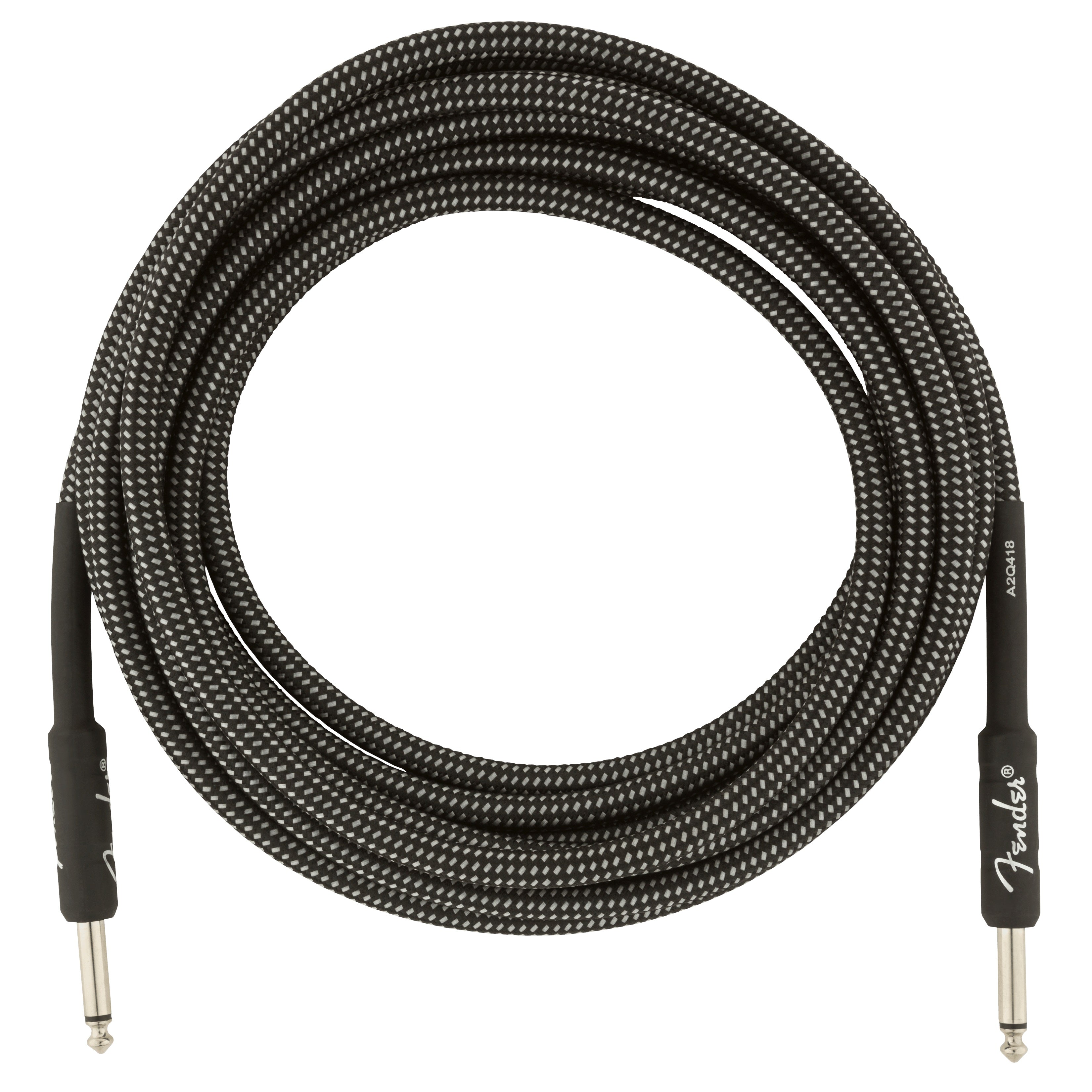 Fender - 15' Gray Tweed Professional Instrument Cable #0990820065
