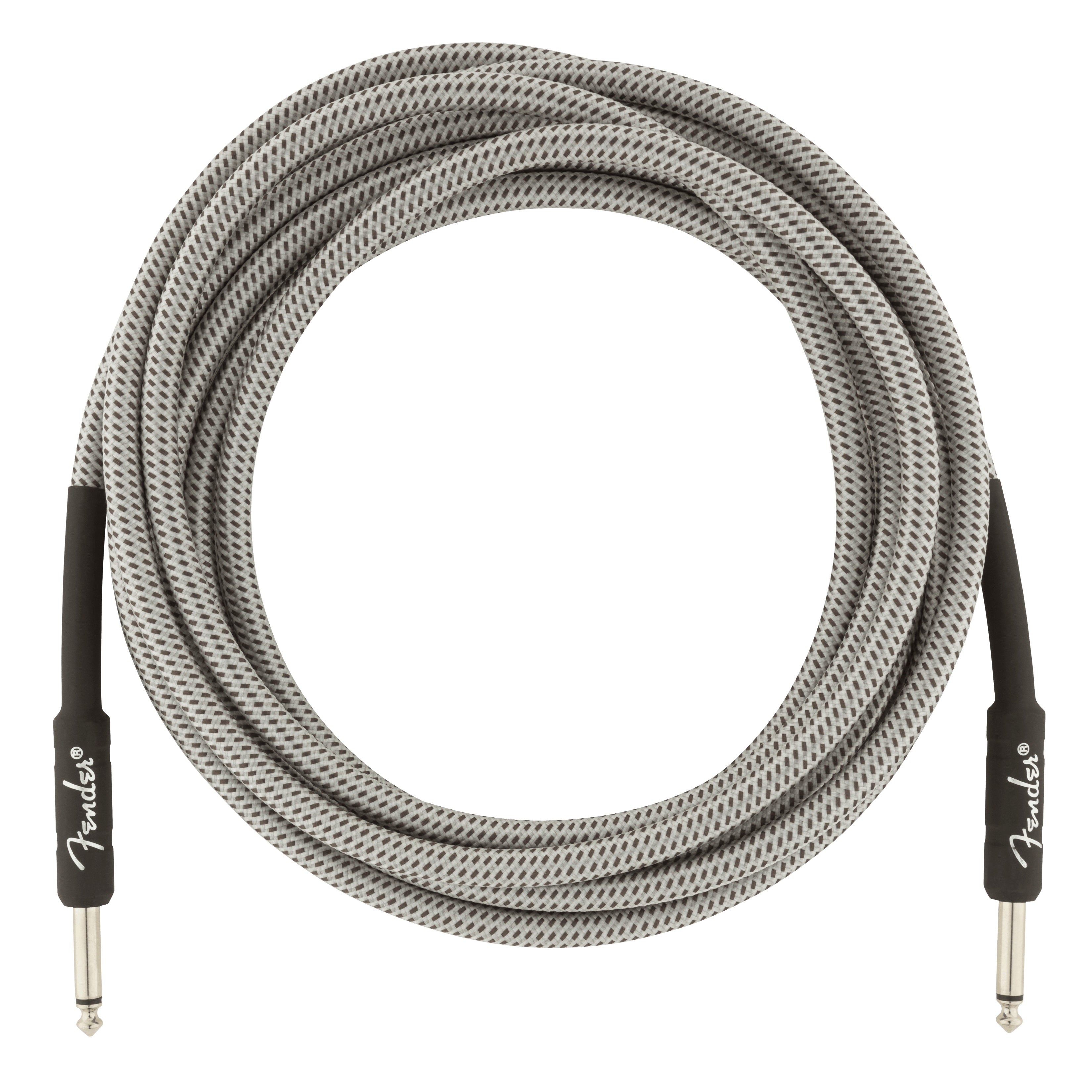 Fender - 15' White Tweed Professional Instrument Cable #0990820066