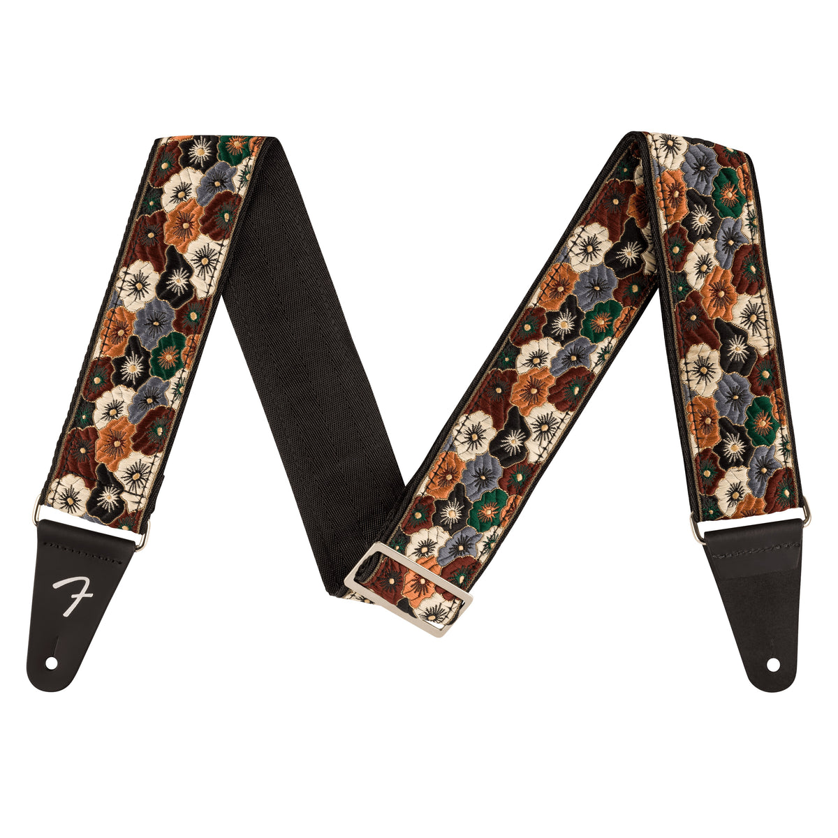 Fender - 2" Brown Wild Bloom Strap