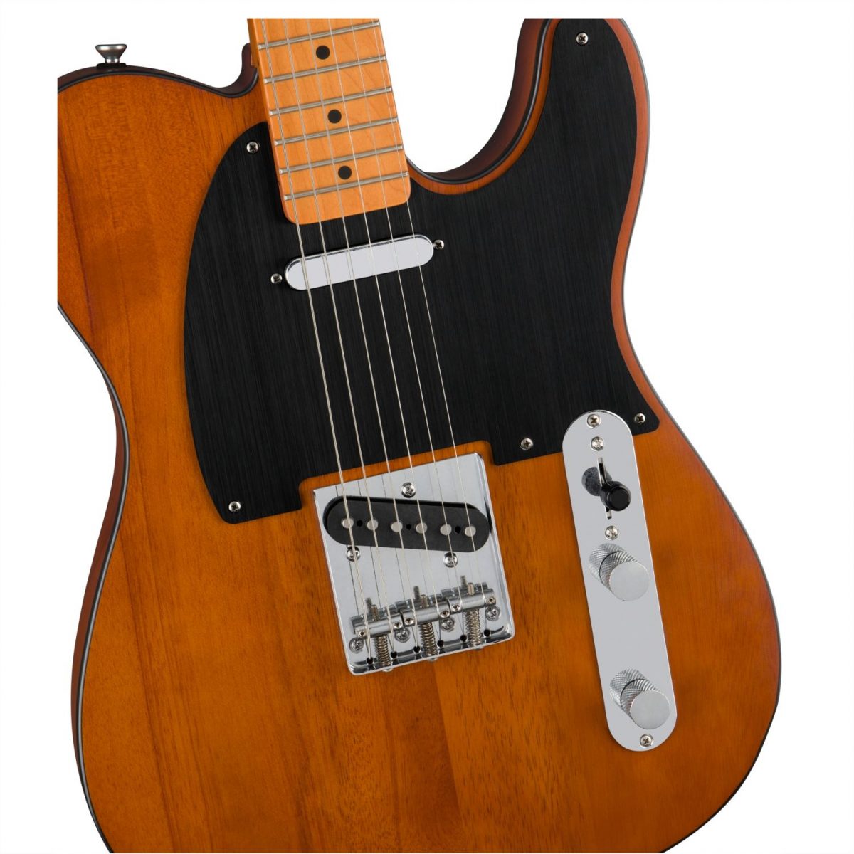 Squier - 40th Anniversary Telecaster®Vintage Edition - Satin Mocha - 0379501529-front2