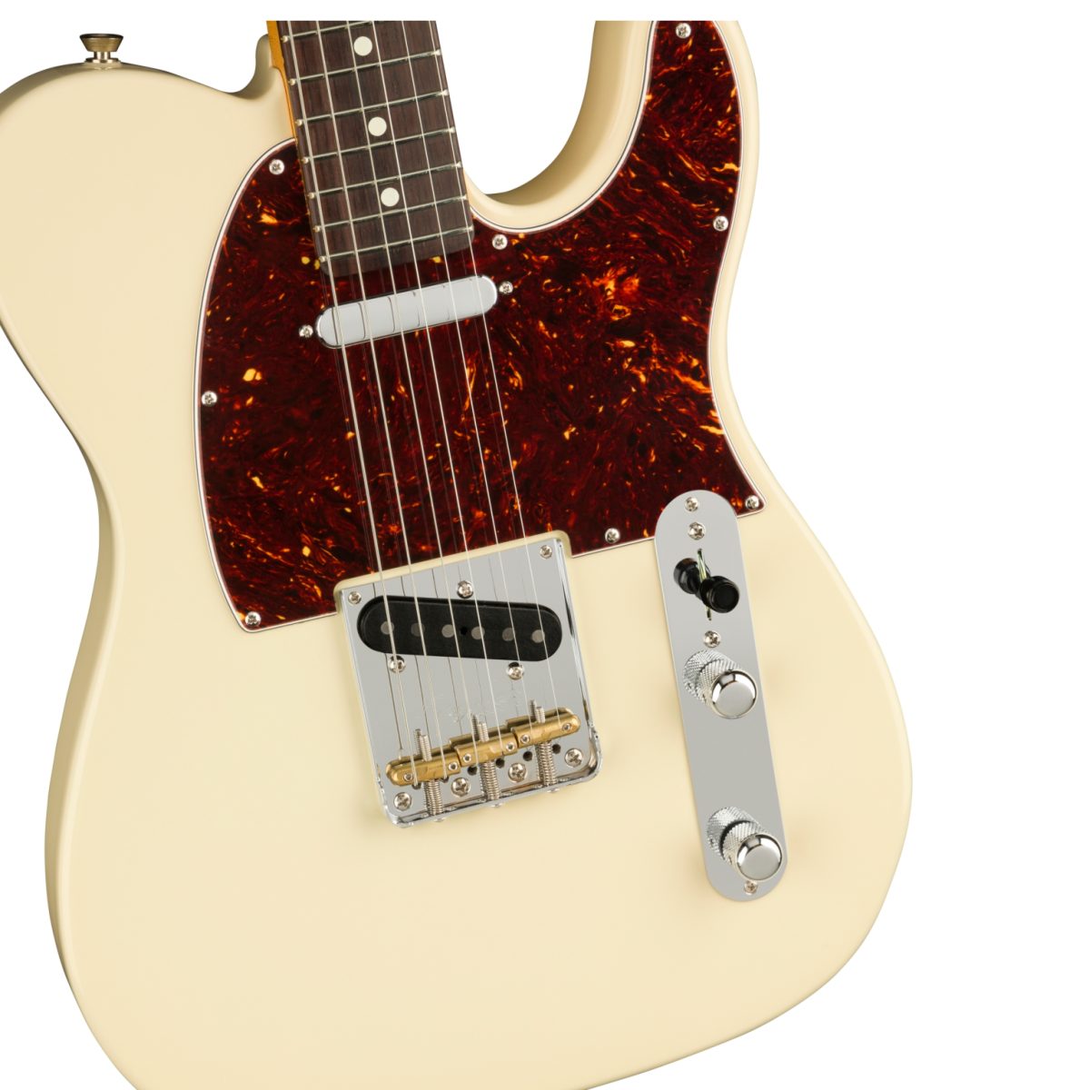 Fender American Professional II Telecaster - Rosewood Fingerboard - Olympic White - fron2- 0113940705