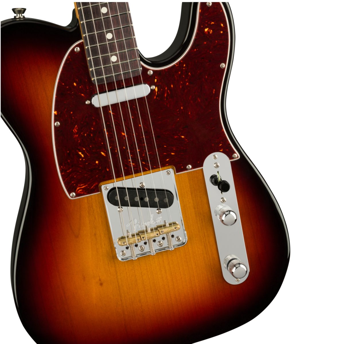 Fender American Professional II Telecaster - Rosewood Fingerboard – Sunburst -front2- 0113940700