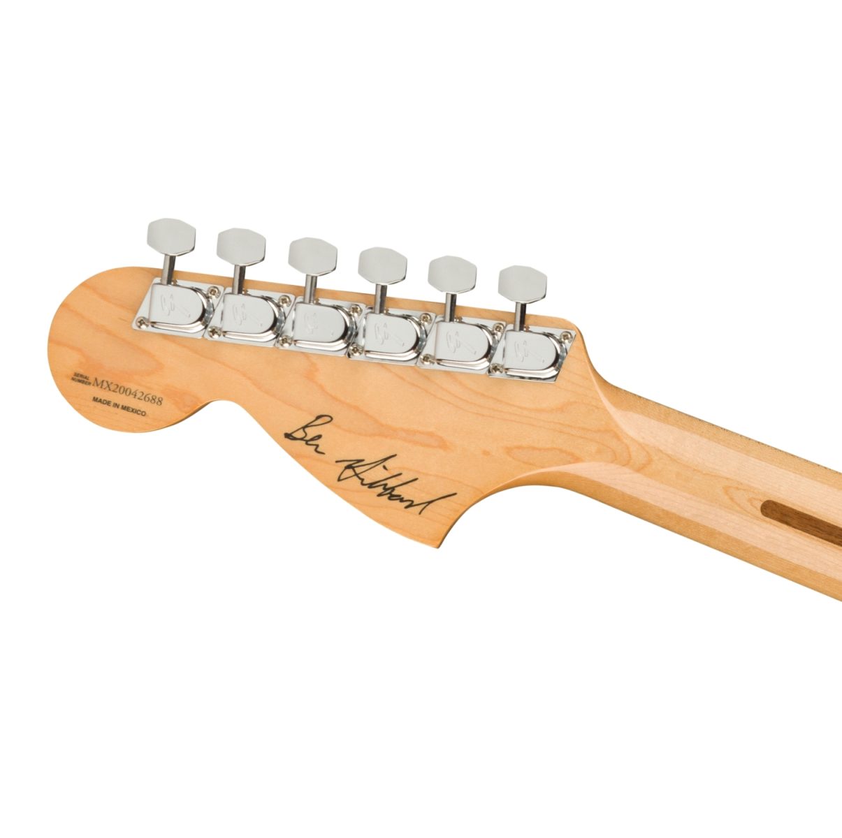 Fender - Ben Gibbard Mustang - Natural - 0141332321-neck2