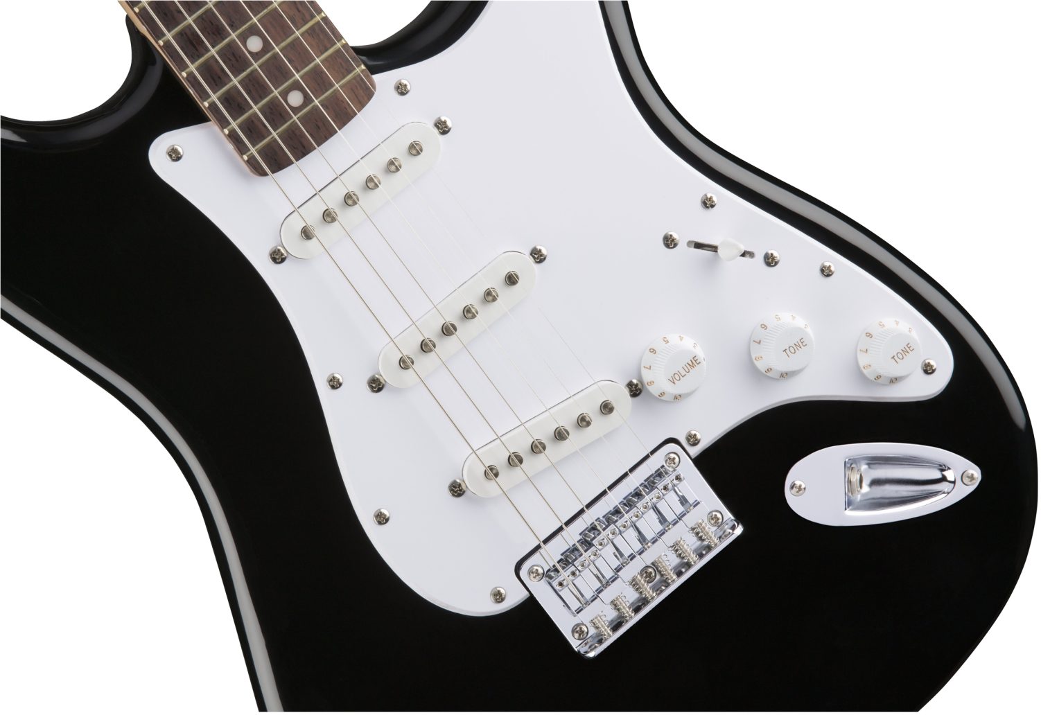 Squier Bullet Stratocaster HT- Laurel Fingerboard – Black - 0371001506