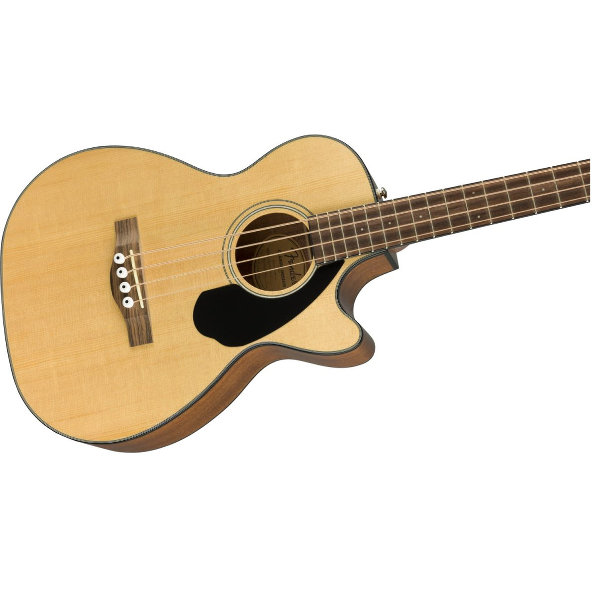 Fender CB-60SCE Classic Design Acoustic Bass Guitar - Natural - 0970183021-front3
