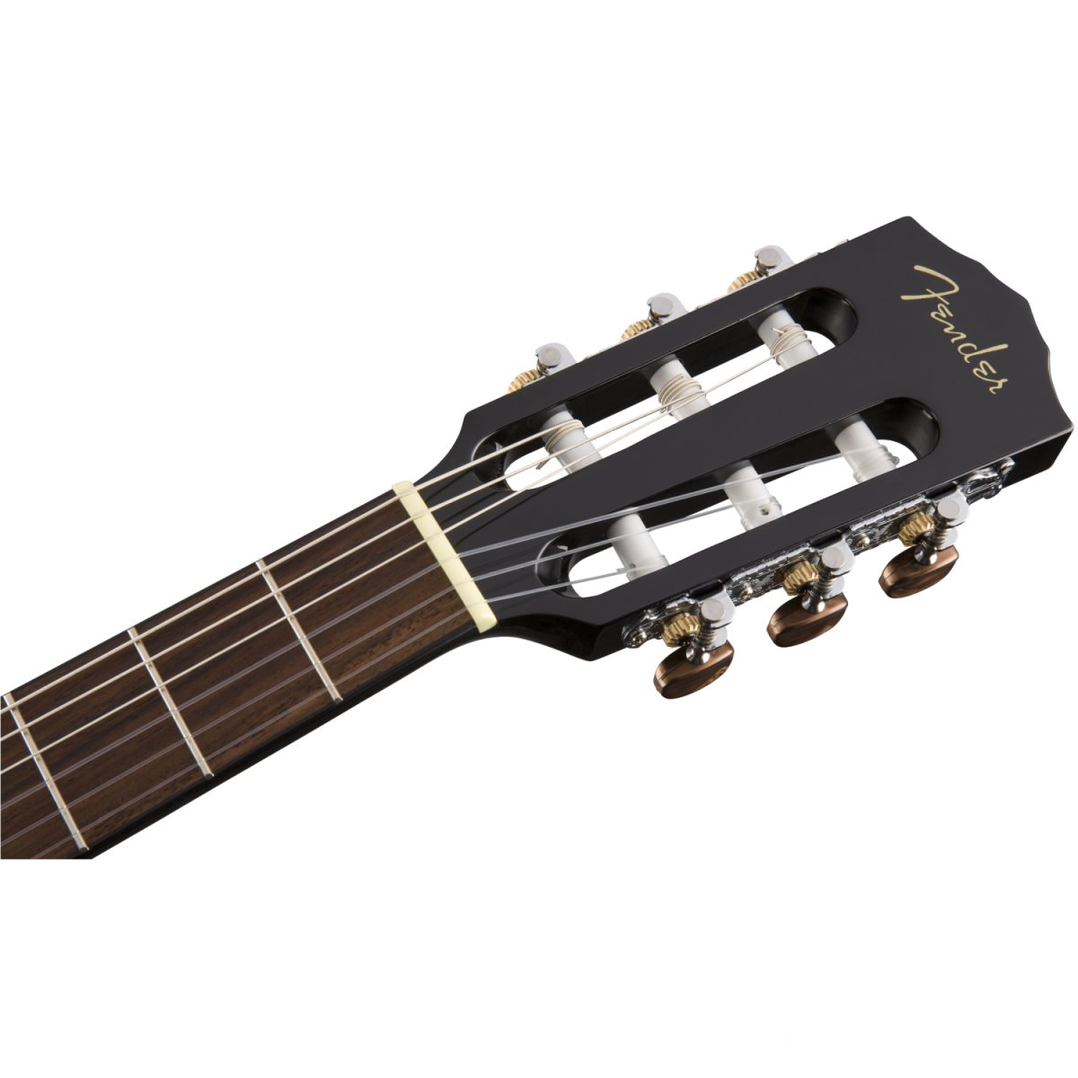 Fender - CN-60S Nylon – Black - 0970160506-neck