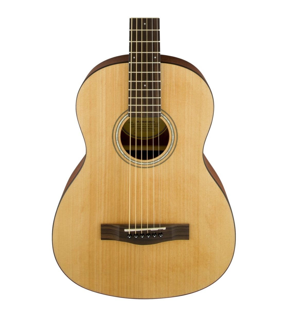 Fender-FA-15-3.4-Scale-Acoustic-with-Gig-Bag-Natural-face-0971170121