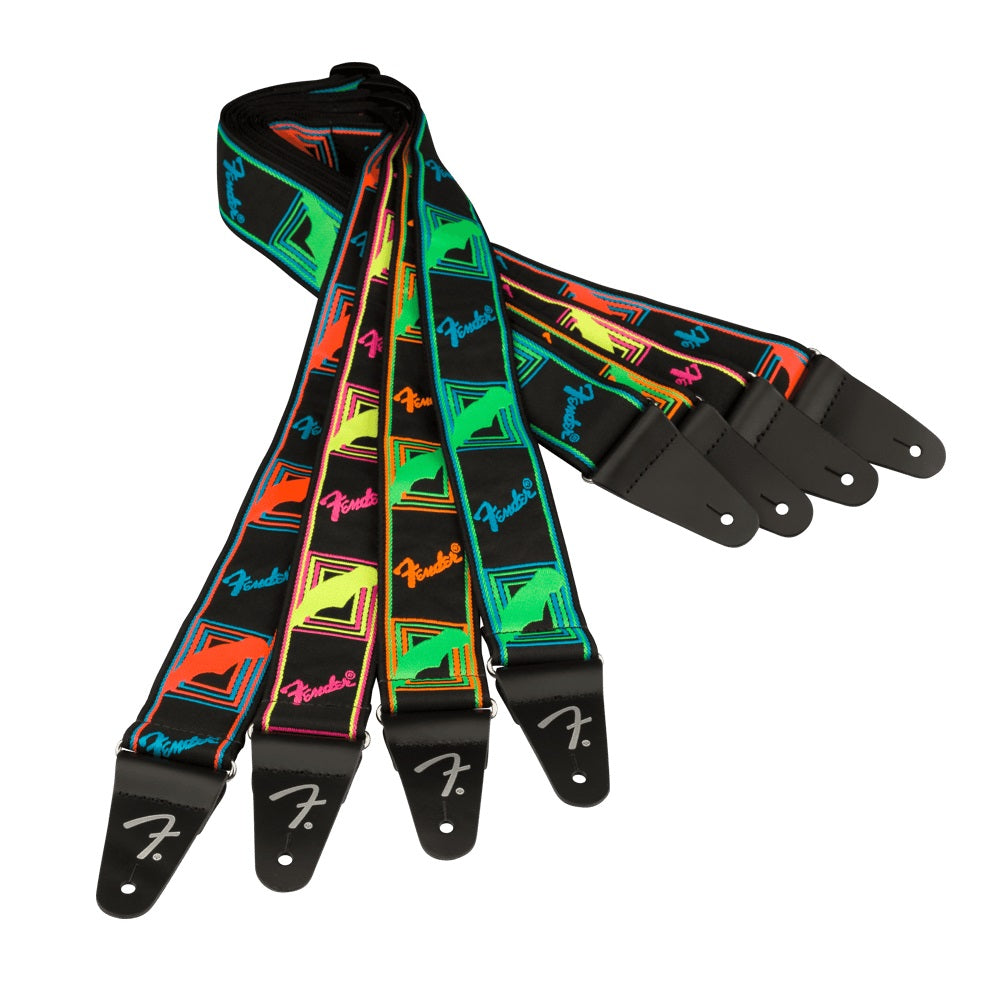 Fender Neon Monogrammed Strap Series