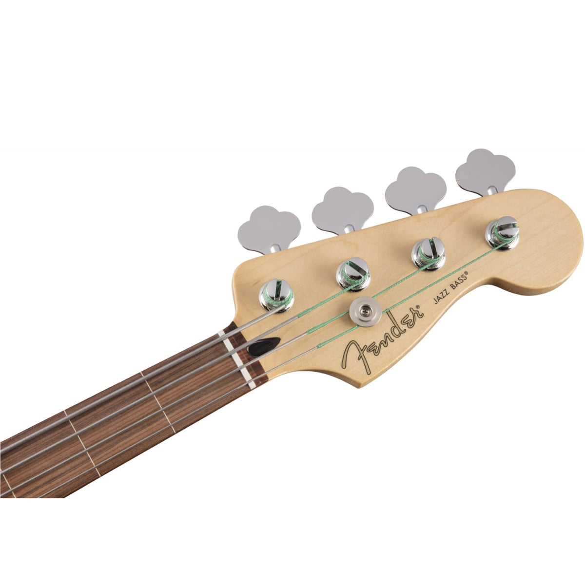 Fender Player Jazz Bass Fretless - Polar White - 0149933515-head
