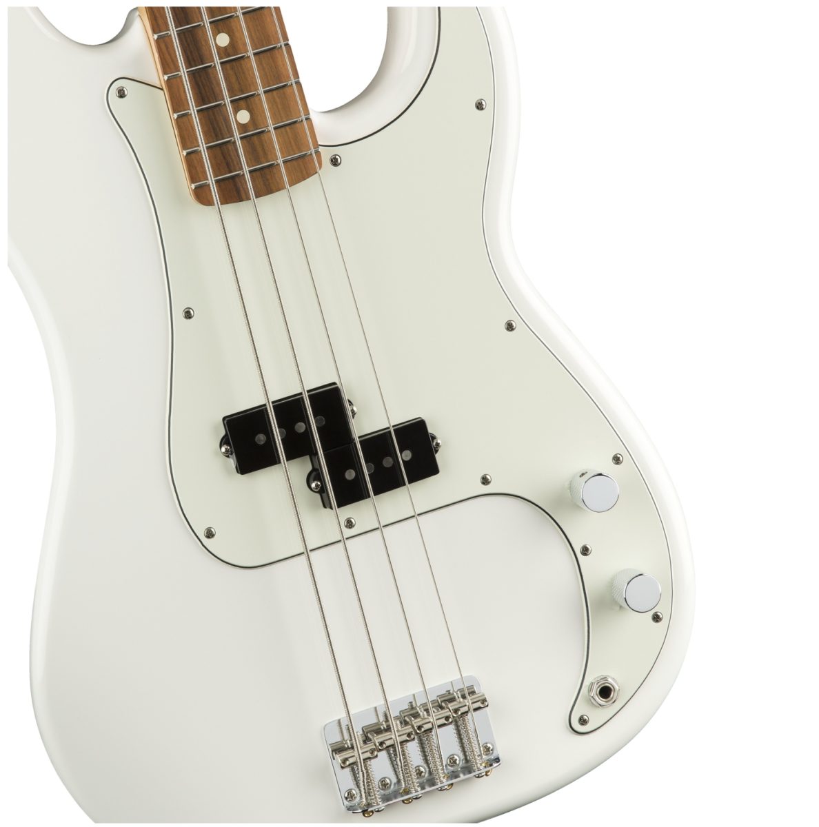 Fender Player Precision Bass - Pau Ferro - Polar White - 0149803515-front2