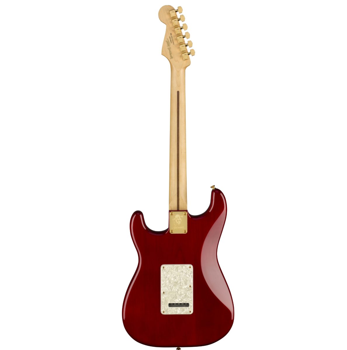 Fender-Tash-Sultana-Stratocaster-Maple-Fingerboard-Transparent-Cherry-back-0140282314