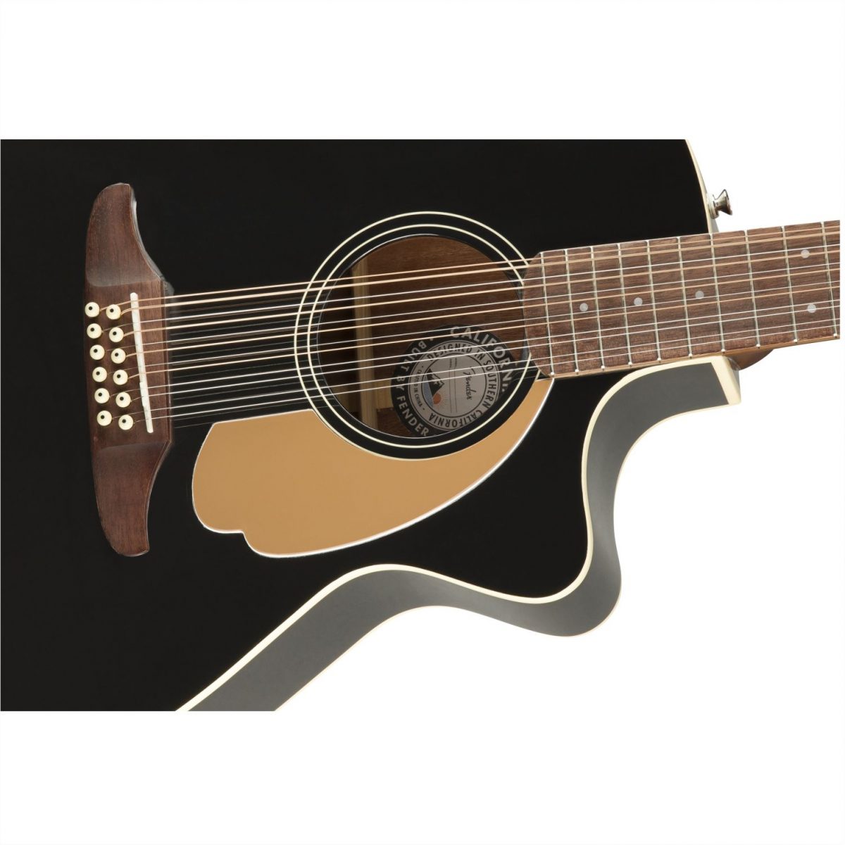 Fender - Villager 12-String - Black V3 - 0970753006-front2