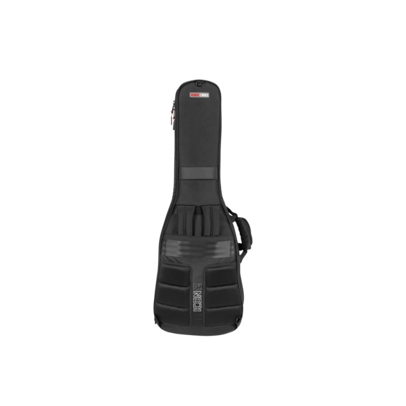 Gator - Icon Take Two Series Bag Holds 2 Electric Guitars #G-ICONTTELEC-BLK