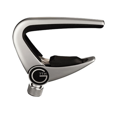 G7TH – Newport – Steel String Guitar Capo – Silver