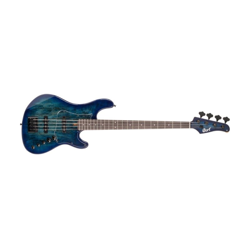 Cort - GB-Fusion 4-String Bass, Blue Burst #GB-FUSION-4-BB