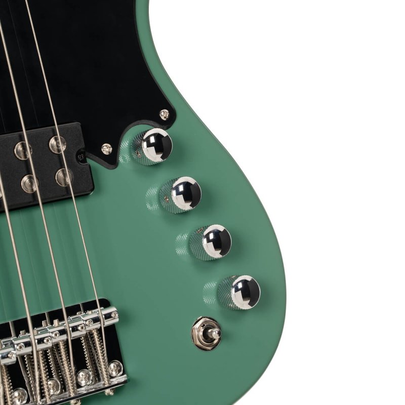 Cort - GB Series Short Scale 4 String Bass - Forest Green #GB-SHORTSCALE-FGR