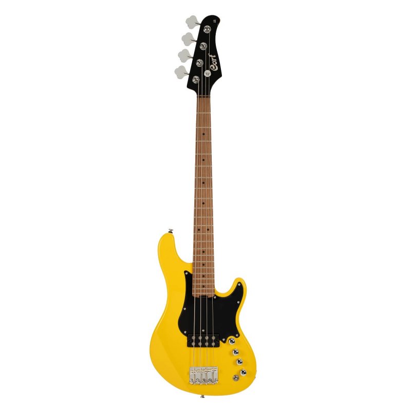 Cort - GB Series Short Scale 4 String Bass - Yellow Crush #GB-SHORTSCALE-YC