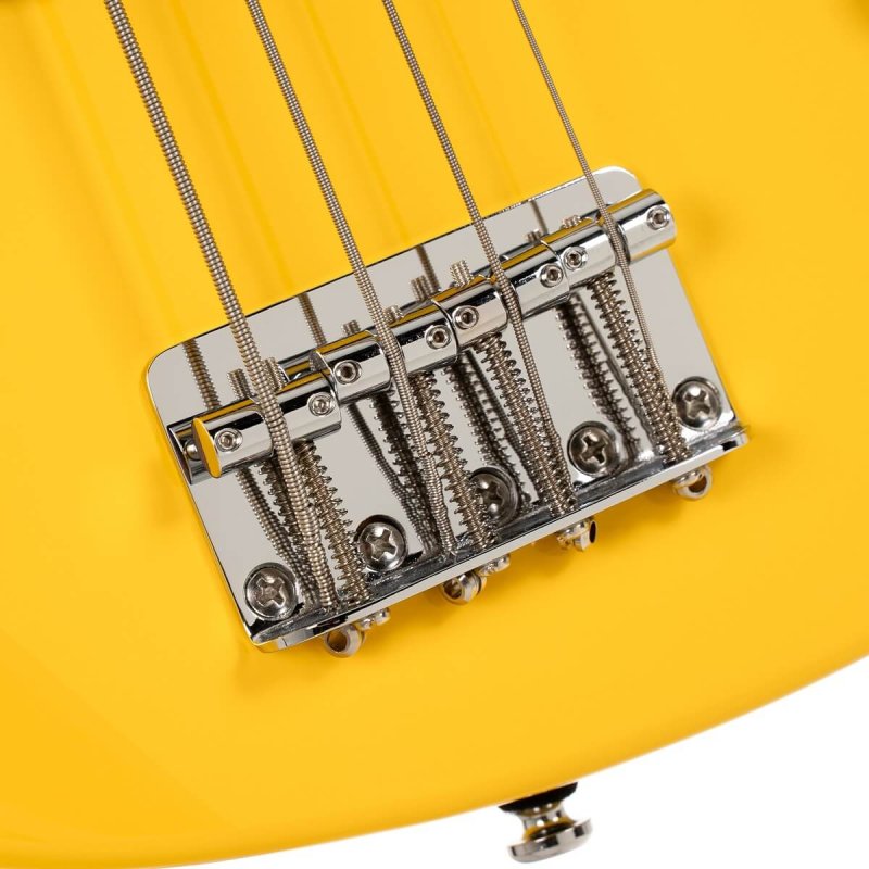 Cort - GB Series Short Scale 4 String Bass - Yellow Crush #GB-SHORTSCALE-YC