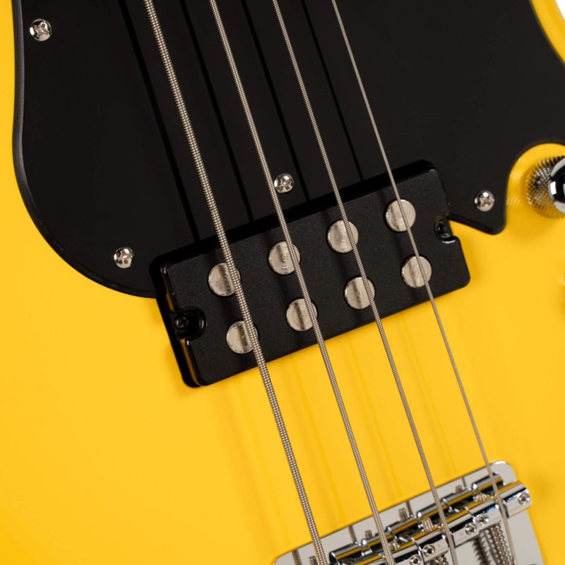 Cort - GB Series Short Scale 4 String Bass - Yellow Crush #GB-SHORTSCALE-YC