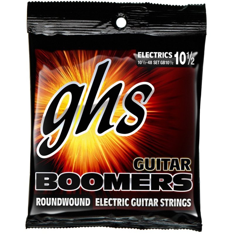 GHS - Boomers Roundwound Nickel-Plated Steel Electric Guitar Strings - 10.5-48 #GB10-0.5