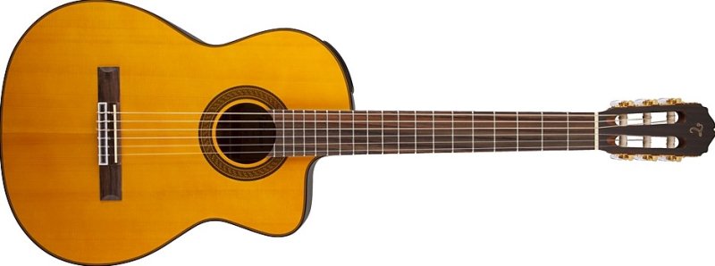 Takamine - G Series Acoustic-Electric Classical Cutaway Guitar, Natural #GC5CE-NAT