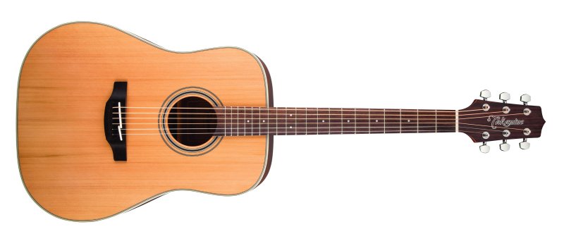 Takamine - Dreadnought Acoustic Guitar, Natural #GD20-NS