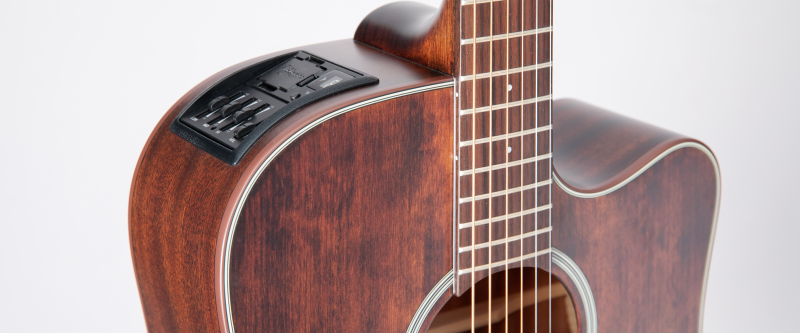 Takamine - G Series Dreadnought Cutaway Acoustic/Electric Guitar, Satin Molasses #GD21CE-SM