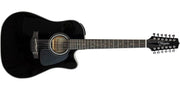 Takamine - Dreadnought Acoustic Guitar, Black #GD30CE-12BLK