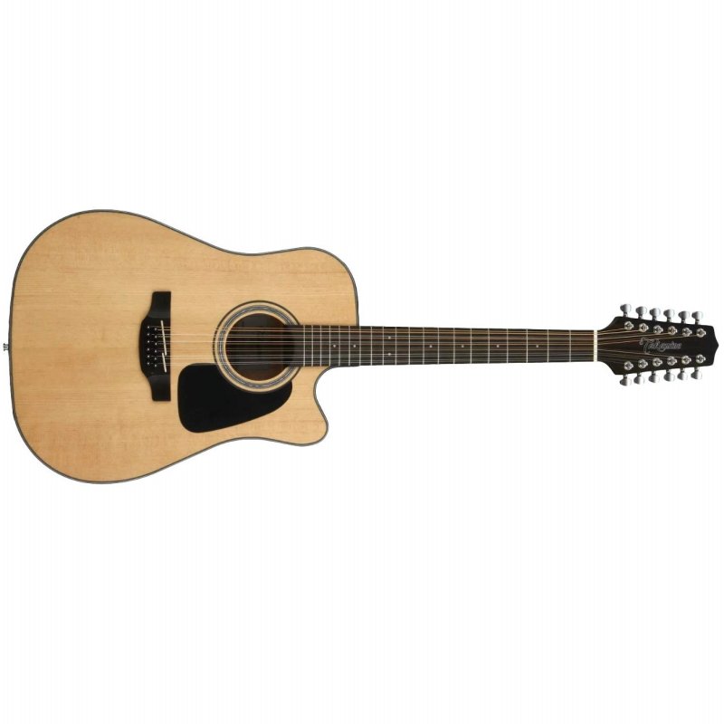 Takamine - Dreadnought 12-String Cutaway Acoustic-Electric Guitar #GD30CE-12NAT