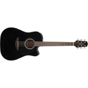 Takamine - Dreadnought Cutaway Acoustic-Electric Guitar, Black #GD30CE-BLK