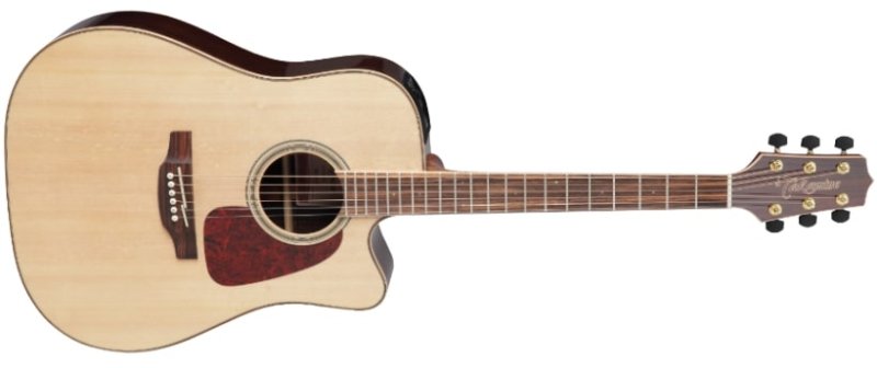 Takamine - Dreadnought Cutaway Acoustic-Electric Guitar, Natural #GD93CE-NAT