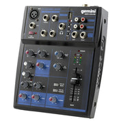 Gemini – GEM-5USB Professional 5-Channel Bluetooth Audio Mixer