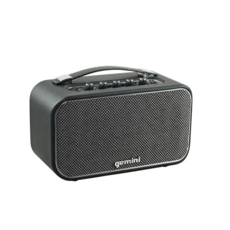Gemini GTR-300: Bluetooth Stereo Speaker & Guitar Amp angle