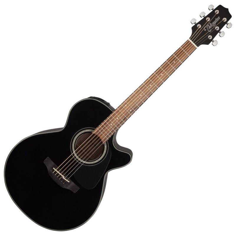 Takamine - FXC Cutaway Acoustic-Electric Guitar, Black #GF30CE-BLK