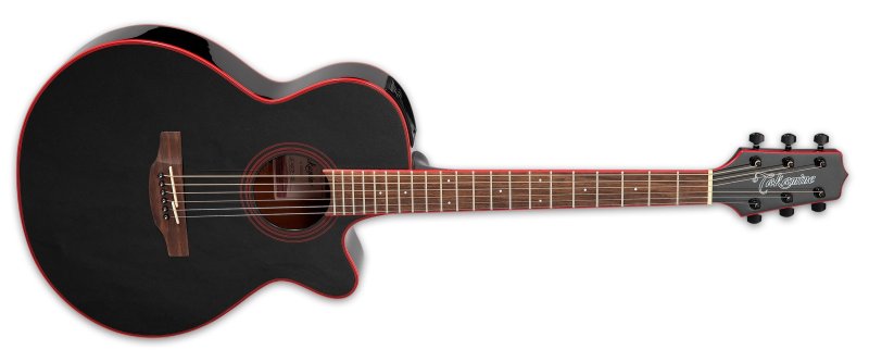 Takamine - FX Cutaway Acoustic/Electric Guitar, Cosmic Black #GF49CE-CB